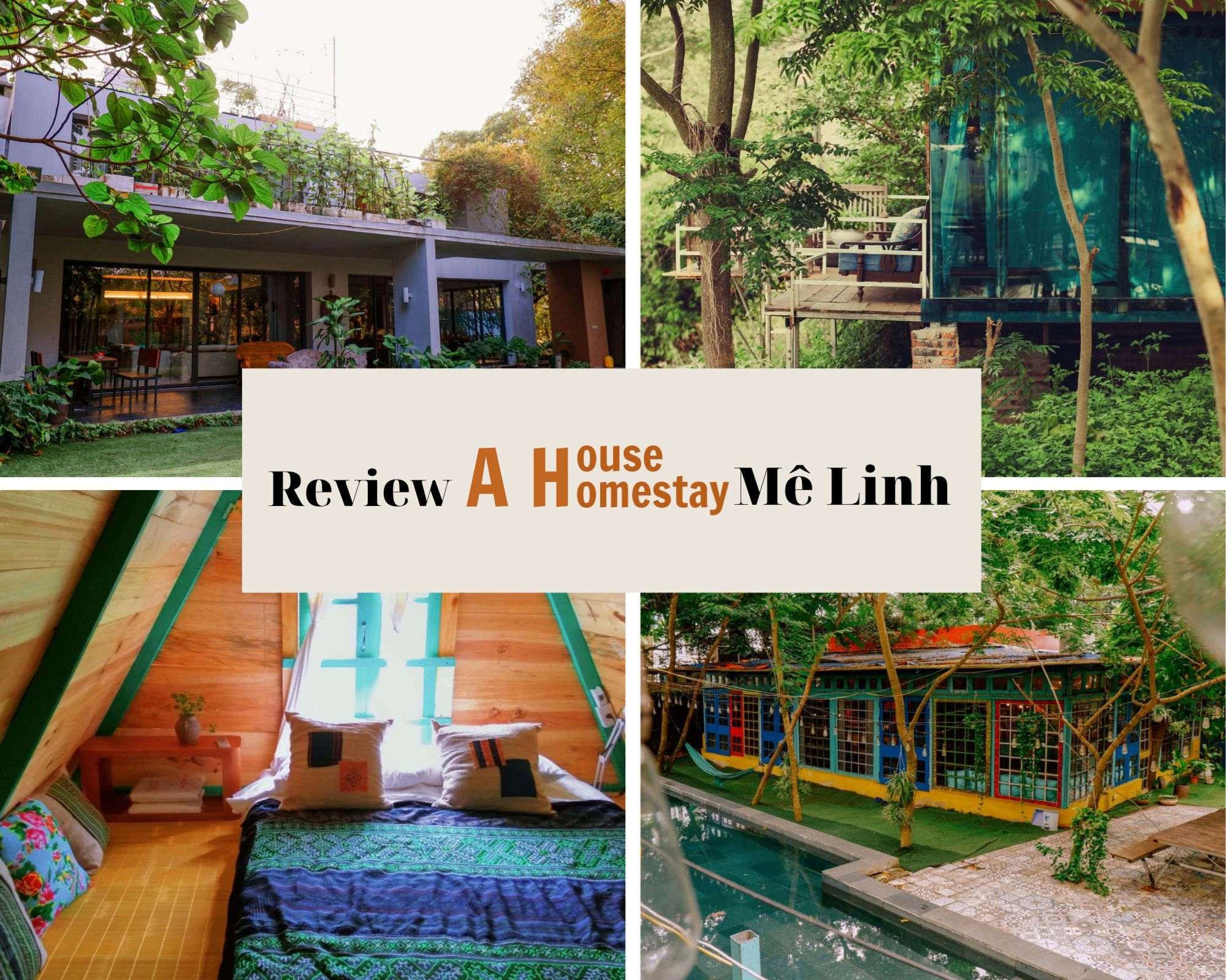 Review A house homestay Mê Linh- vẻ đẹp khiến du khách  “quên lối về”